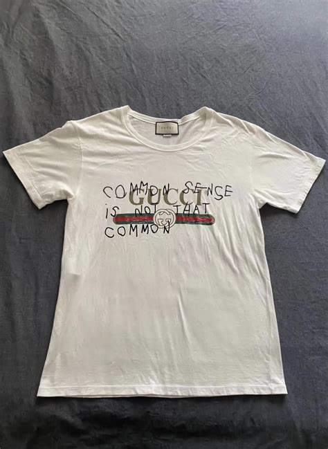 gucci common sense is not that common shirt|gucci coco capitán.